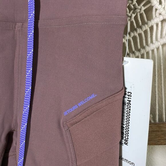 Lululemon Cargo SHR Hiking Short 8"- Dark Oxide Hike High-rise SZ 2 NWT - Picture 7 of 10